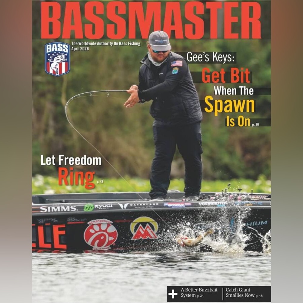 BASSMASTER April 2026, GEE’s Keys: Get Bit When The Spawn Is On. NEW!